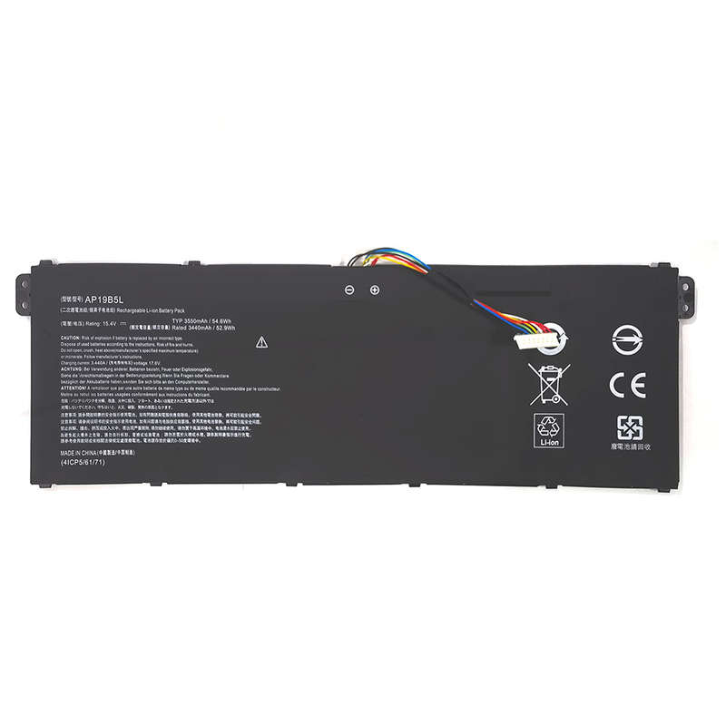 AP19B5L Battery for Acer Aspire 5 A515-43 Aspire Swift 3 SF314-42 (15.2V 52Wh 4-Cell Li-Poly)