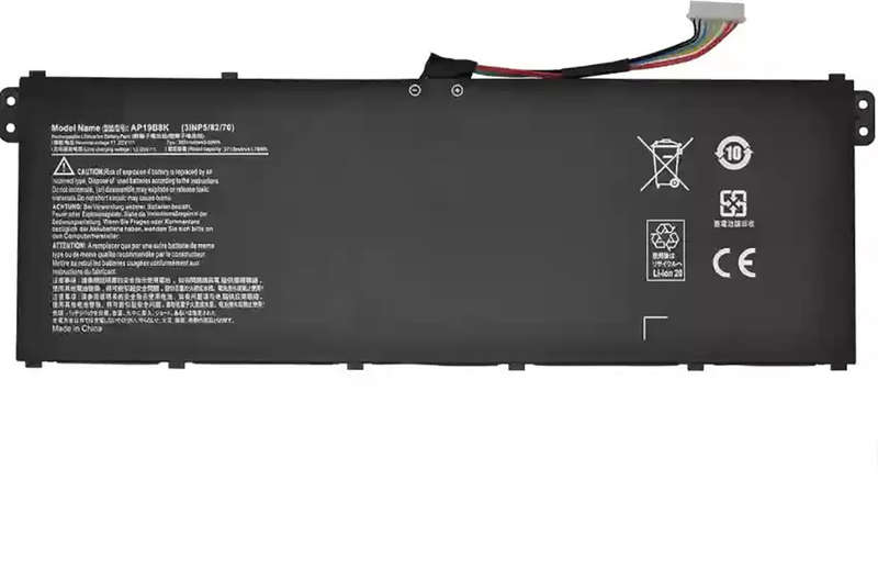 AP19B8K Battery for Acer Aspire 7 A715-42 Aspire 3 A315-56-57 Chromebook CB315-3H (11.4V 39Wh 3-C...