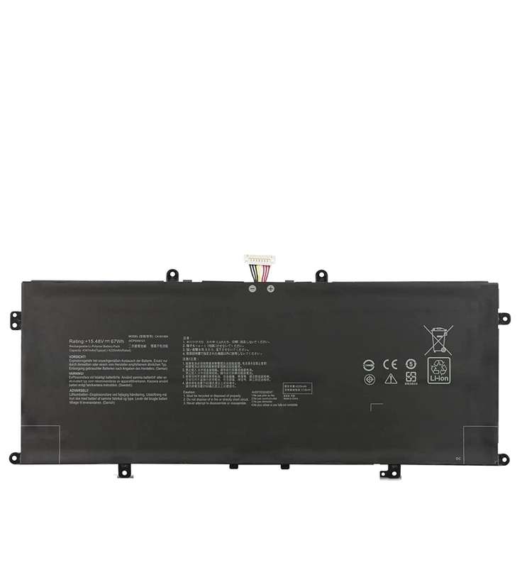 C41N1904 Battery for ASUS UX3000E ZenBook 14 UX425EA 13 UX325EA (15.4V 55Wh 4-Cell Li-Poly)