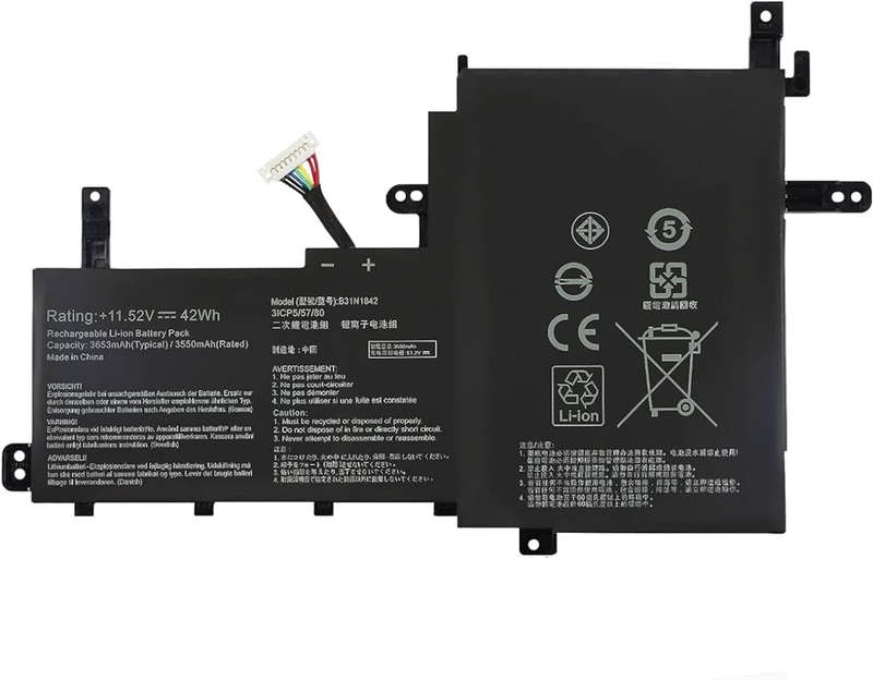 B31N1842 Battery for ASUS VivoBook S15 S531FA S531FL (11.4V 41Wh 3-Cell Li-Poly)