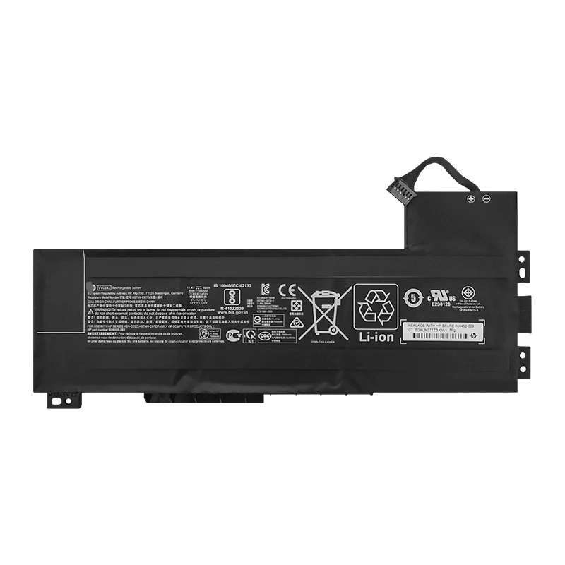 VV09XL 808398-2C1 808452-001 HSTNN-DB7D Battery for HP ZBook 15 G3 15 G4 (11.4V 60Wh)