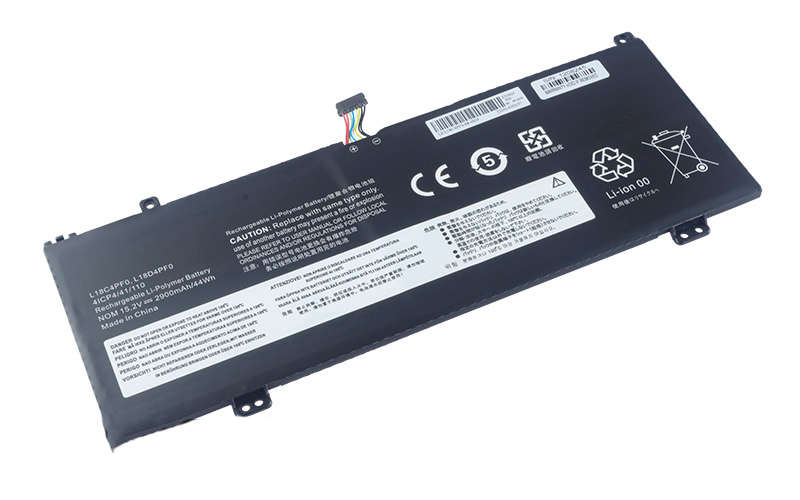 L18D4PF0 L18C4PF0 L18M4PF0 Battery for Lenovo ThinkBook 13S-IWL 14S-IWL (7.6V 44Wh 4-Cell Li-Poly)