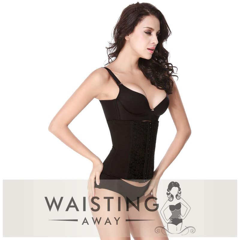 Black 9 Steel Bone Honeymooner Sleeper Waist Trainer Corset
