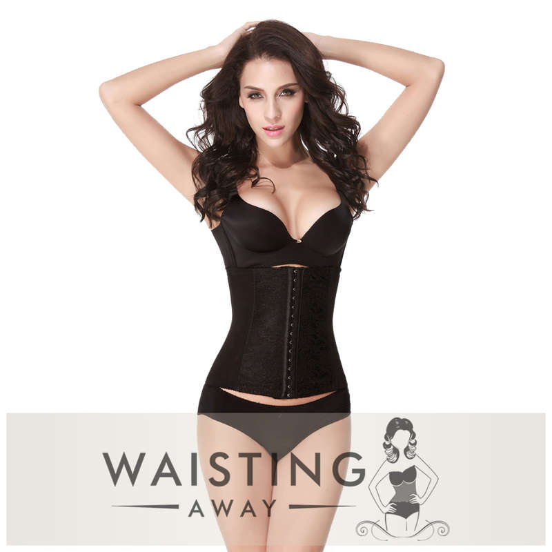 Black 9 Steel Bone Honeymooner Sleeper Waist Trainer Corset