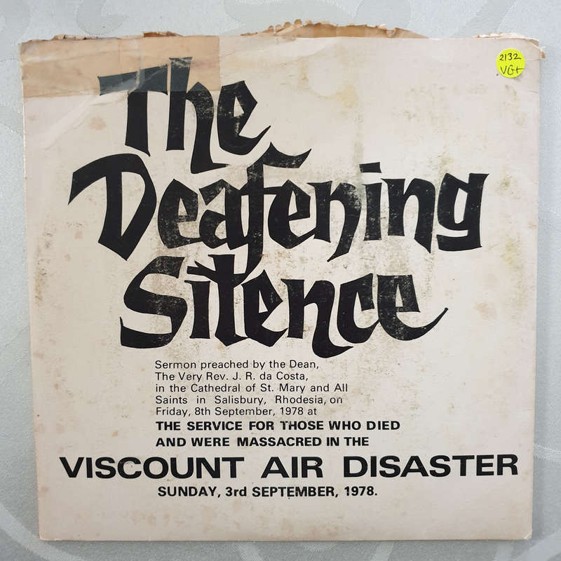 The Deafening Silence - Viscount Air Disaster - Vinyl 7" Recording
