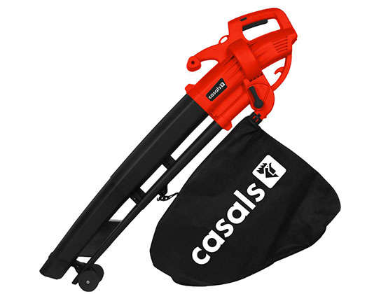 Casals Garden Blower Vacuum Plastic Red 35L 2800W