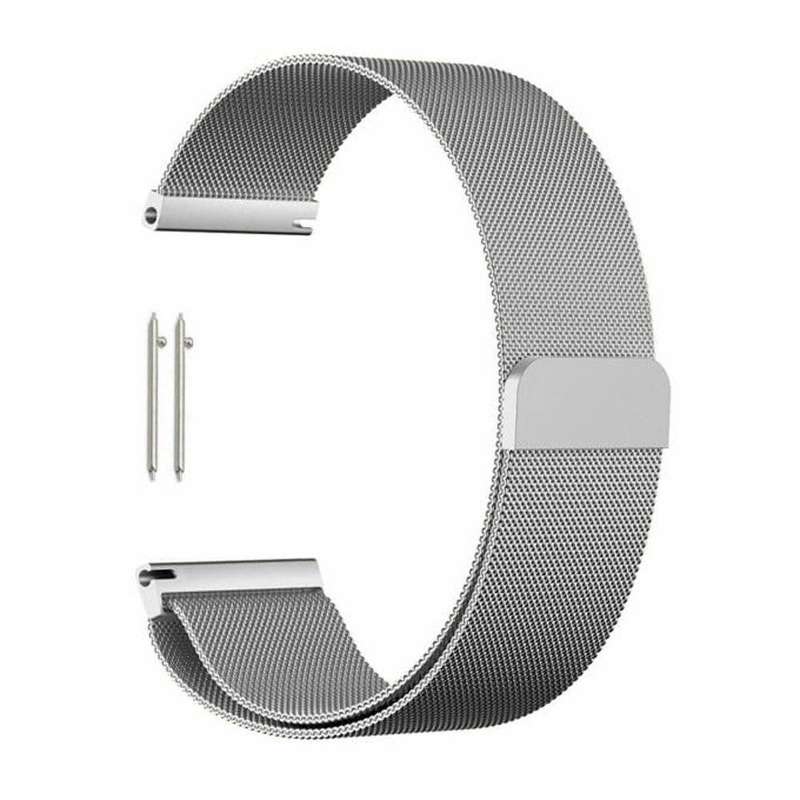 Samsung Galaxy Watch stainless-steel Milanese strap - Silver (S-M-L)