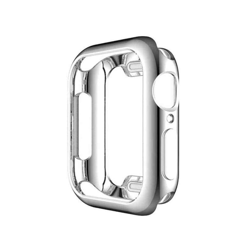Full Around TPU Protective Case for 40mm Apple iWatch - Silver