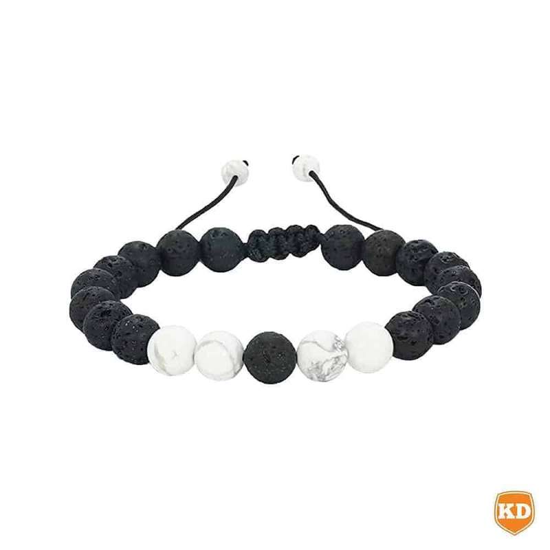 Lava Stone Essential Oil Diffuser Aromatherapy Bracelet-Calm