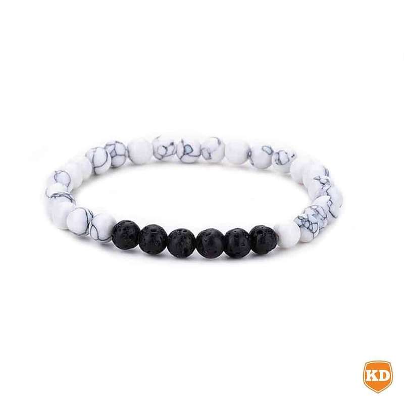 Aromatherapy Lava Stone Essential Oil Diffuser Bracelet-Serenity
