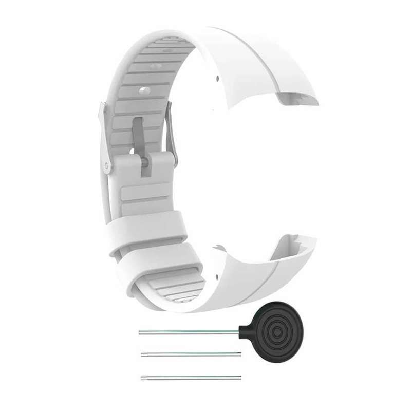 Silicone Strap for Polar M400/M430 M/L-White