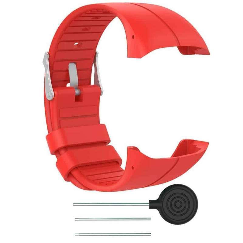 Silicone Strap for Polar M400/M430 M/L-Red