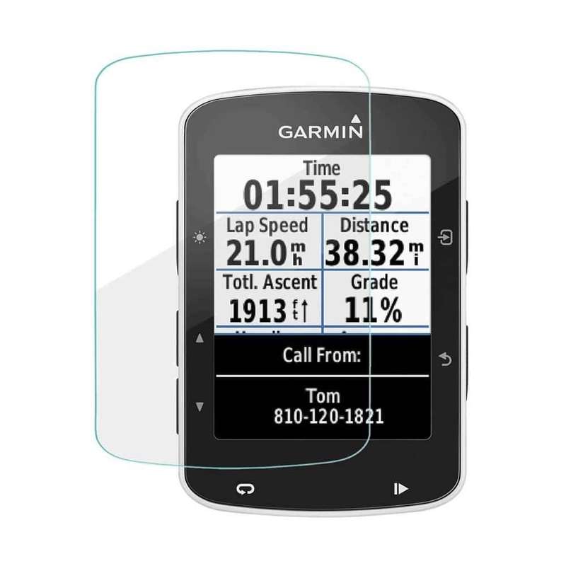 Anti-Shatter Tempered Glass Screen Protector for Garmin Edge 520
