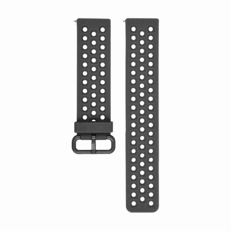 Silicone Strap for Fitbit Versa/Versa 2 (M/L) - Grey