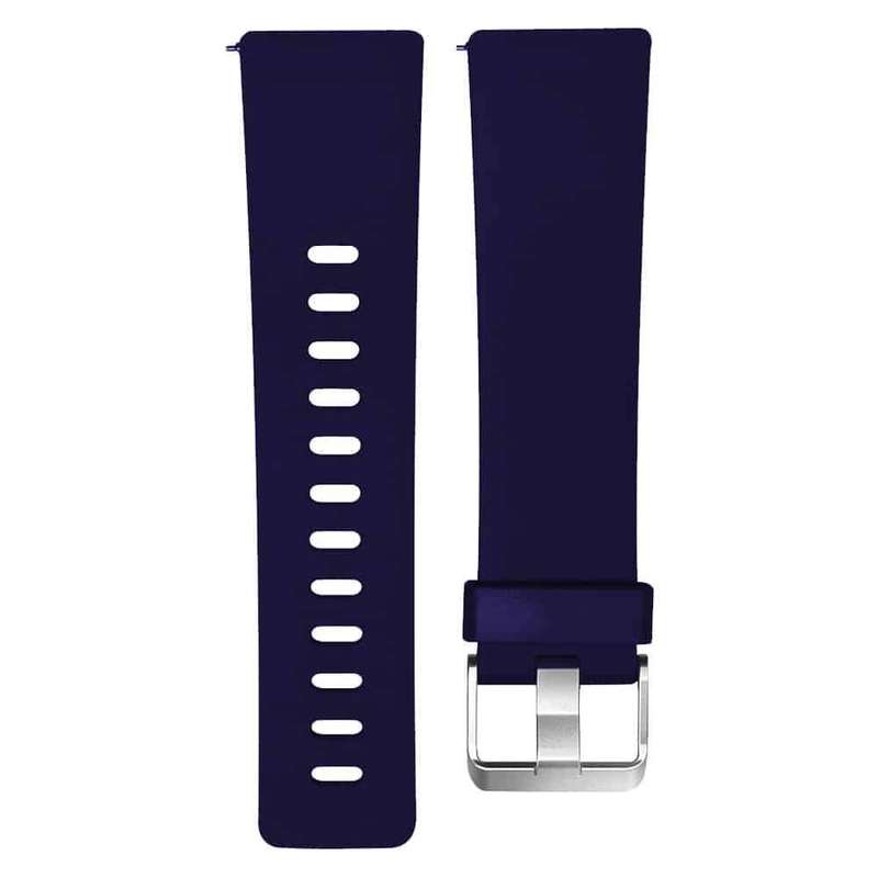 Silicone Strap for Fitbit Versa/Versa 2 (S/M) - Navy