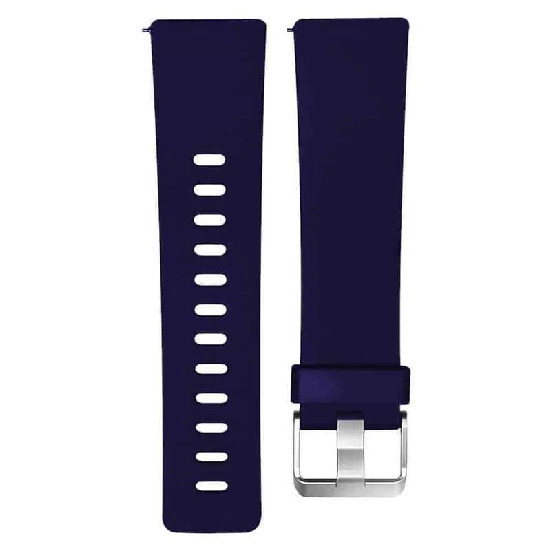 Silicone Strap for Fitbit Versa/Versa 2 (M/L) Navy