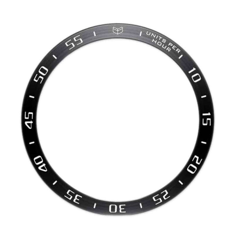 Stainless Steel Bezel Ring for Samsung Galaxy 46mm Watch - Black