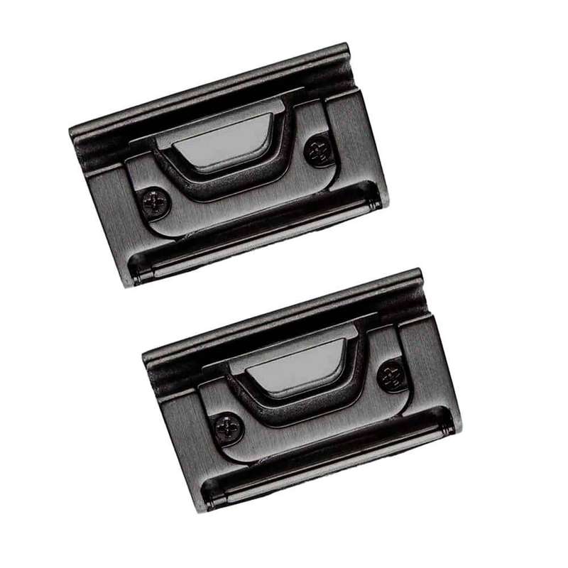 20mm Steel Adapter Connectors for Garmin Fenix 5S- Black