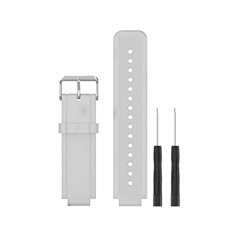 Silicone Strap for Garmin Vivoactive -White