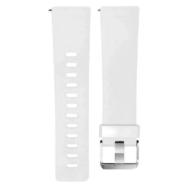 Silicone Strap for Fitbit Versa/Versa 2 (M/L) - White