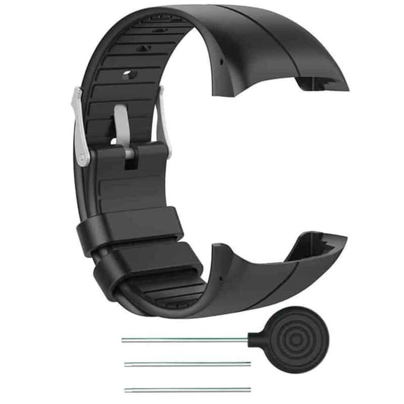 Silicone Strap for Polar M400/M430 (S/M/L)-Black