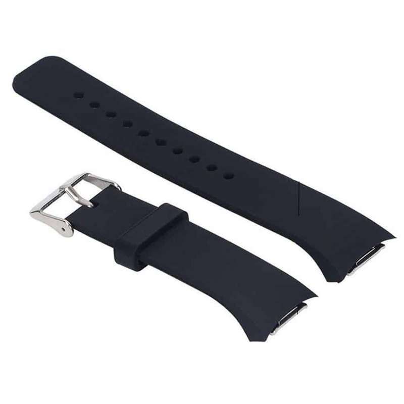 Samsung Gear S2 R720/R73 Silicone Strap (S/M/L) - Black