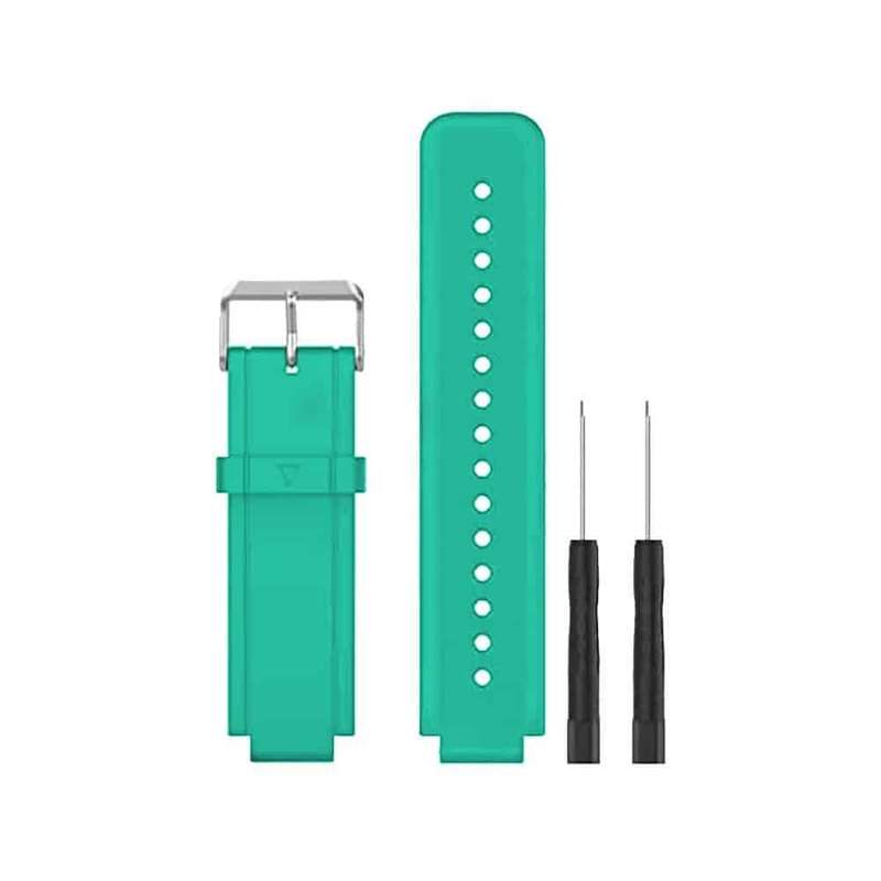 Silicone Strap for Garmin Vivoactive-Frost Blue