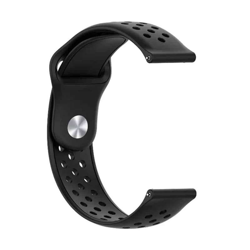 Silicone Strap for 38/40/41mm Apple Watch (S/M) - Black
