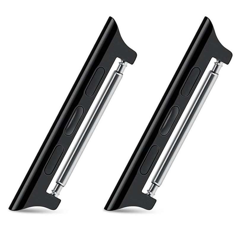 Replacement Lugs for 38/40mm Apple Watch- Black