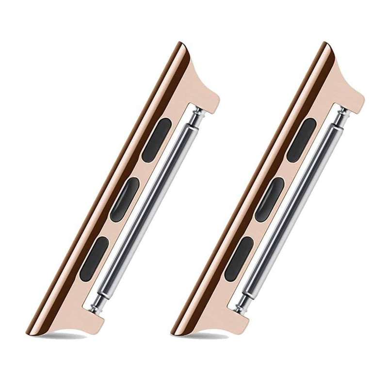 Replacement Lugs for 38mm, 40mm Apple Watch- Rose Gold