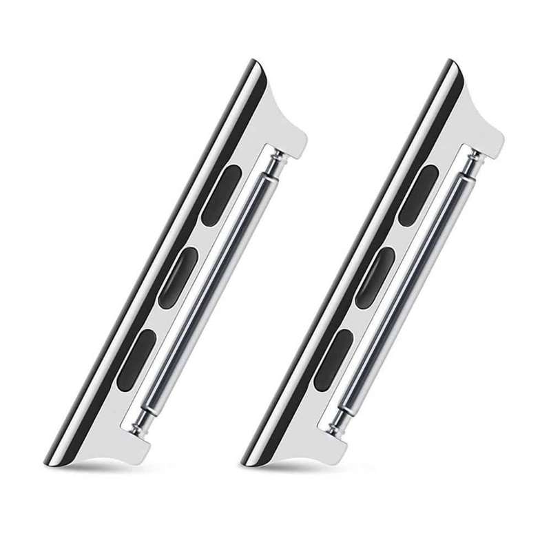 Replacement Lugs for 38mm, 40mm Apple Watch-Silver