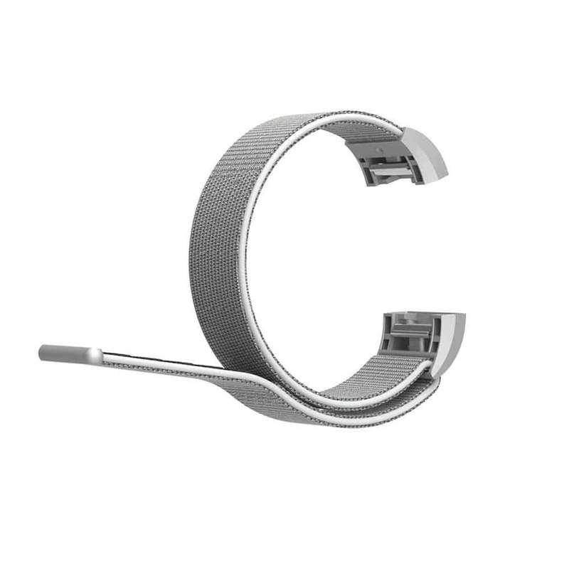 Nylon Strap for Fitbit Alta - Seashell Grey