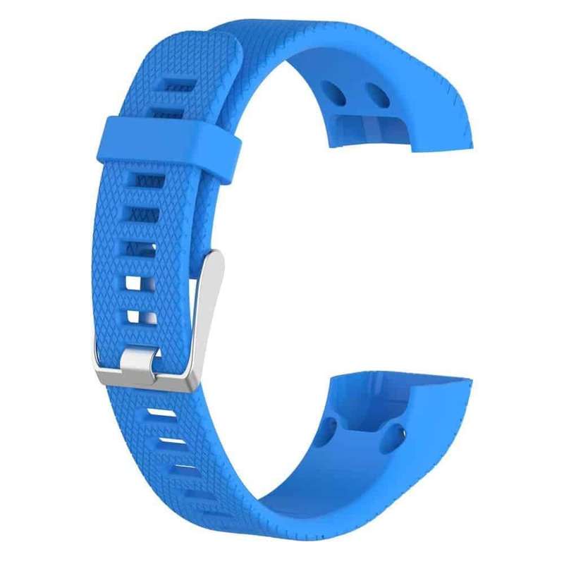 Silicone Strap for Garmin Approach X10,X40, Vivosmart HR+ Blue