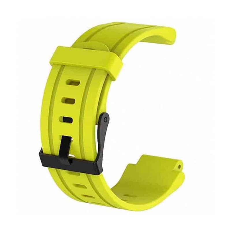 23mm Silicone Strap for garmin forerunner 225 S/M/L - Yellow