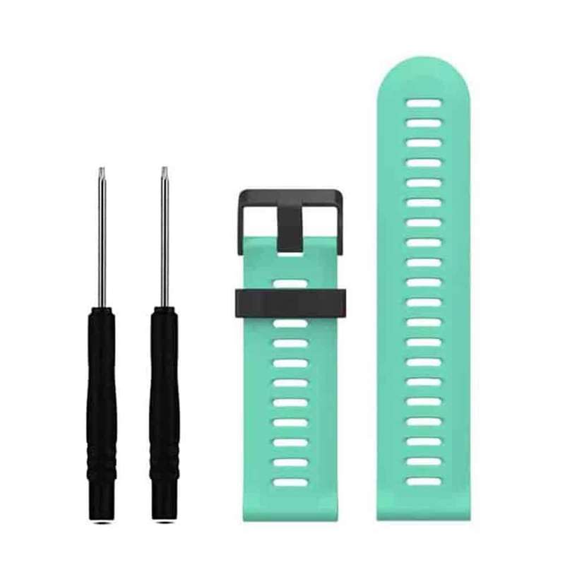 Silicone Strap for Garmin 26mm Fenix 3/5X/6X - Frost Blue