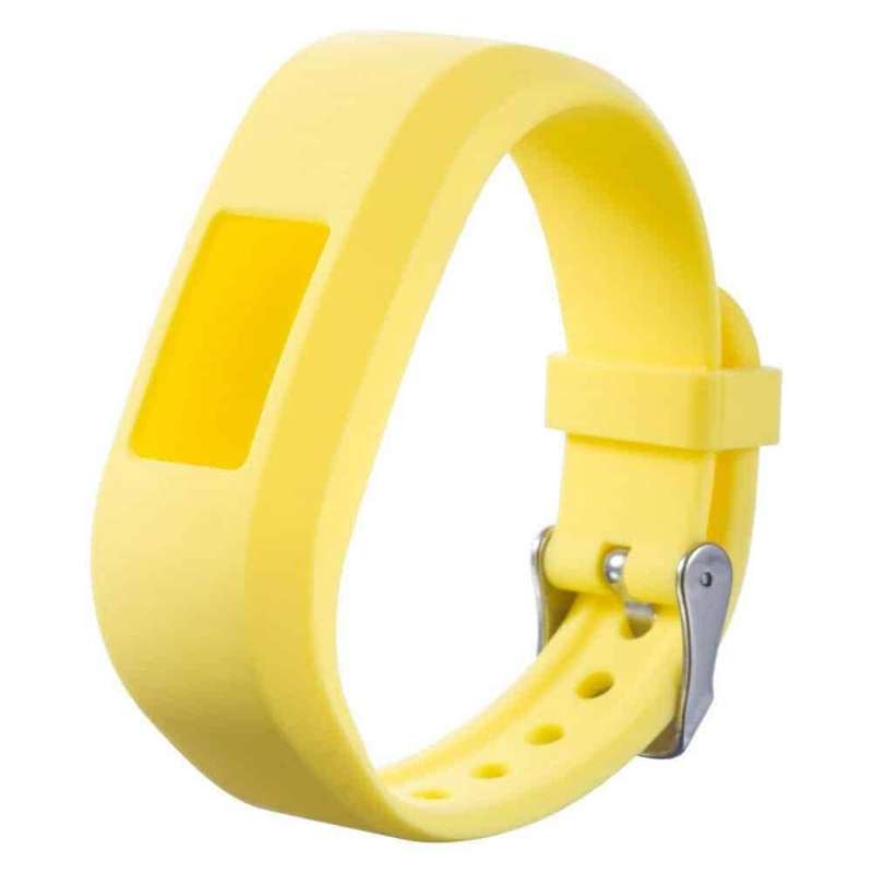 Silicone Strap for Garmin Vivofit 4 (S/M) - Yellow