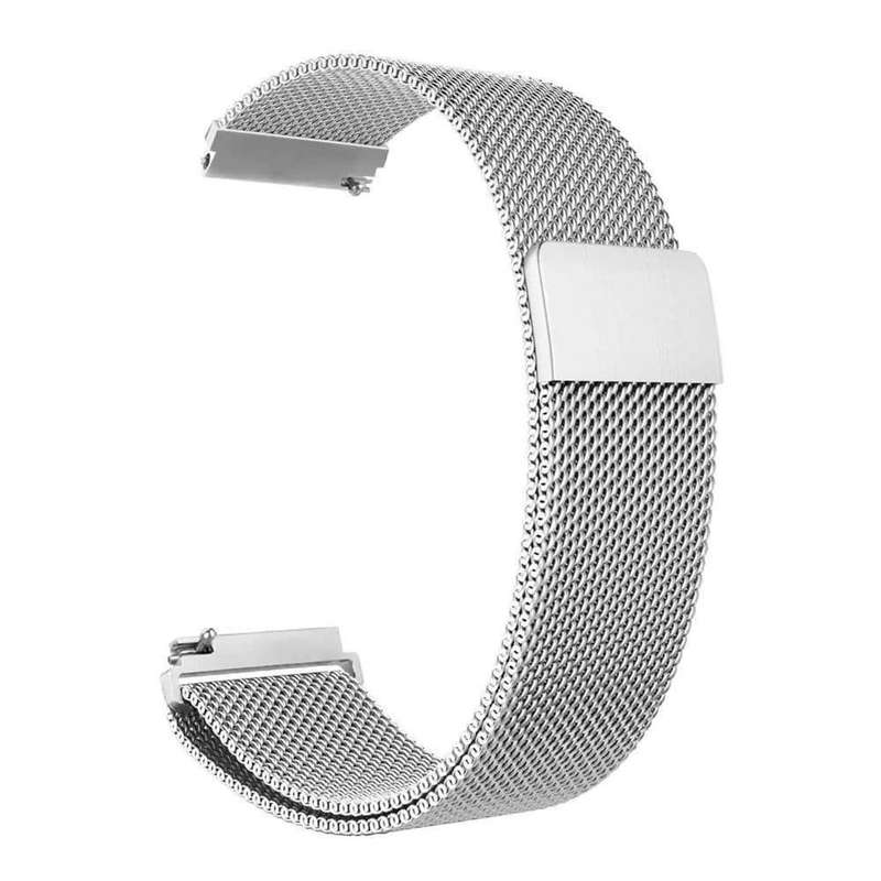 20mm Milanese Strap for Suunto 3/ Garmin Venu - Silver