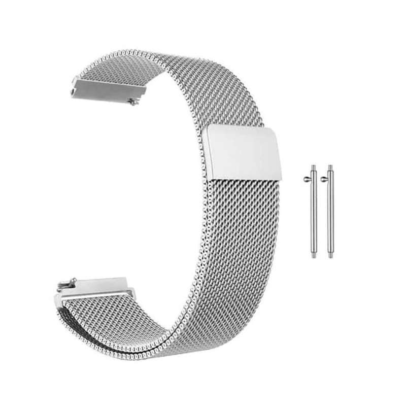 Stainless Steel Milanese Loop Strap Samsung S3 Frontier Classic -Silver S/M/L