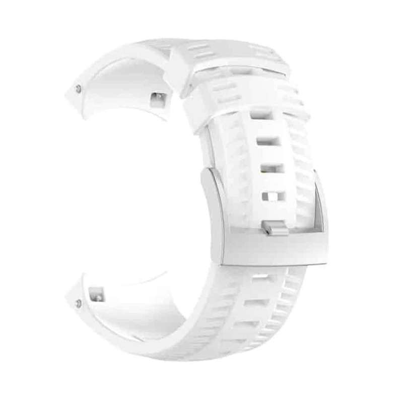 Silicone Strap for Suunto 9 Baro -white