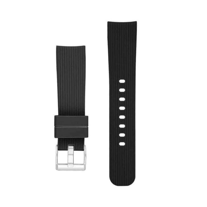 20mm Silicone Strap for 42mm Samsung Galaxy- Black