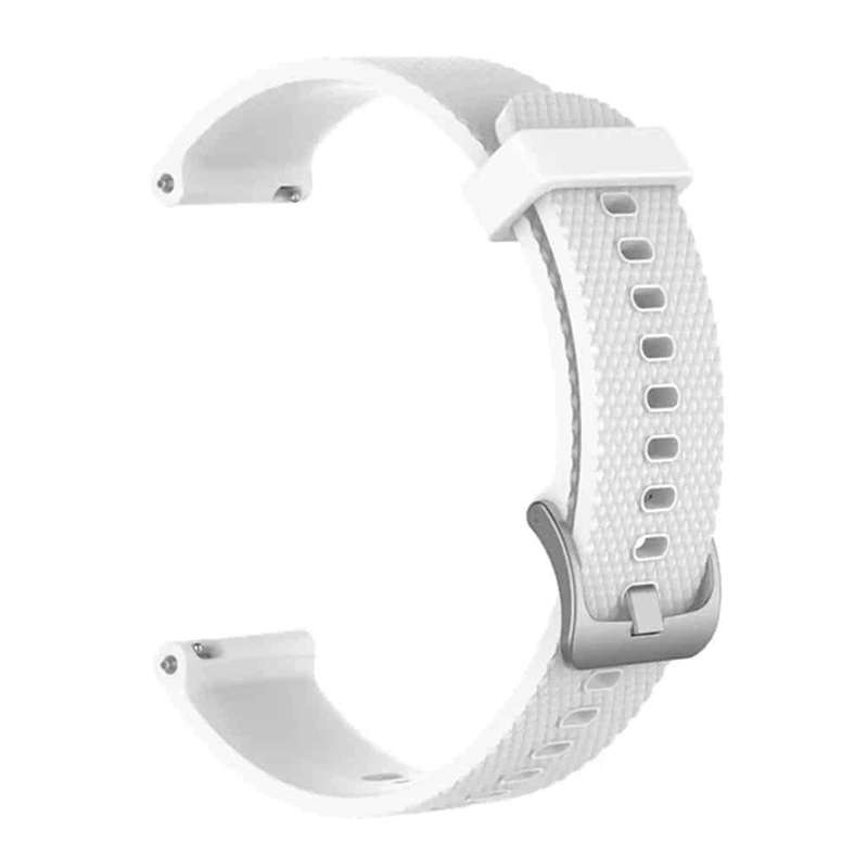 Polar Vantage M replacement silicone strap - White (S-M)