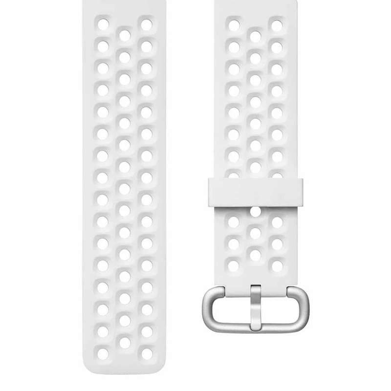 Fitbit Versa/Versa 2/Versa Lite silicone strap - White (S-M)