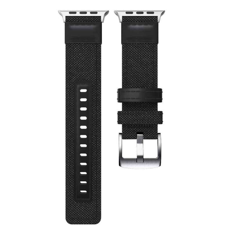Durable Nylon Strap for 38/40/41mm Apple Watch- Black
