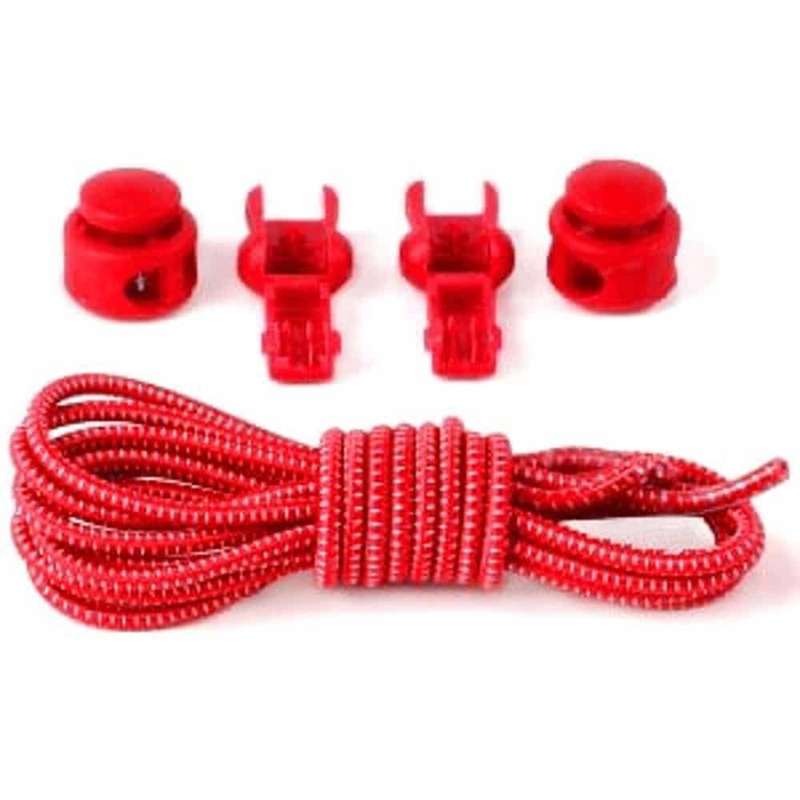 Killer DealsLazy No-Tie Elastic Speed Shoelaces - Red