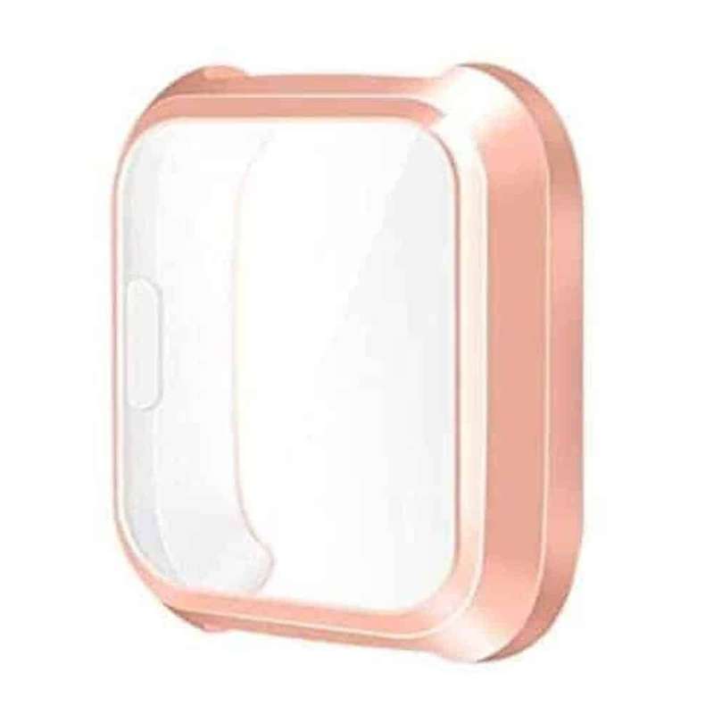 Fitbit Versa Lite TPU silicone protective case - Rose gold