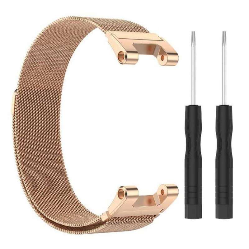 Amazfit T-Rex replacement Milanese strap - Rose gold (S-M-L)