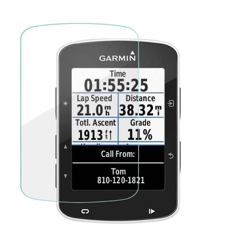 Anti-Shatter Tempered Glass Screen Protector for Garmin Edge 820