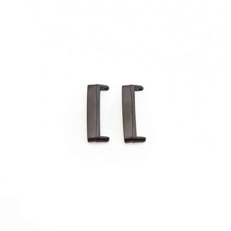 Stainless Steel Adapter Connectors for Fitbit Versa 3- Black