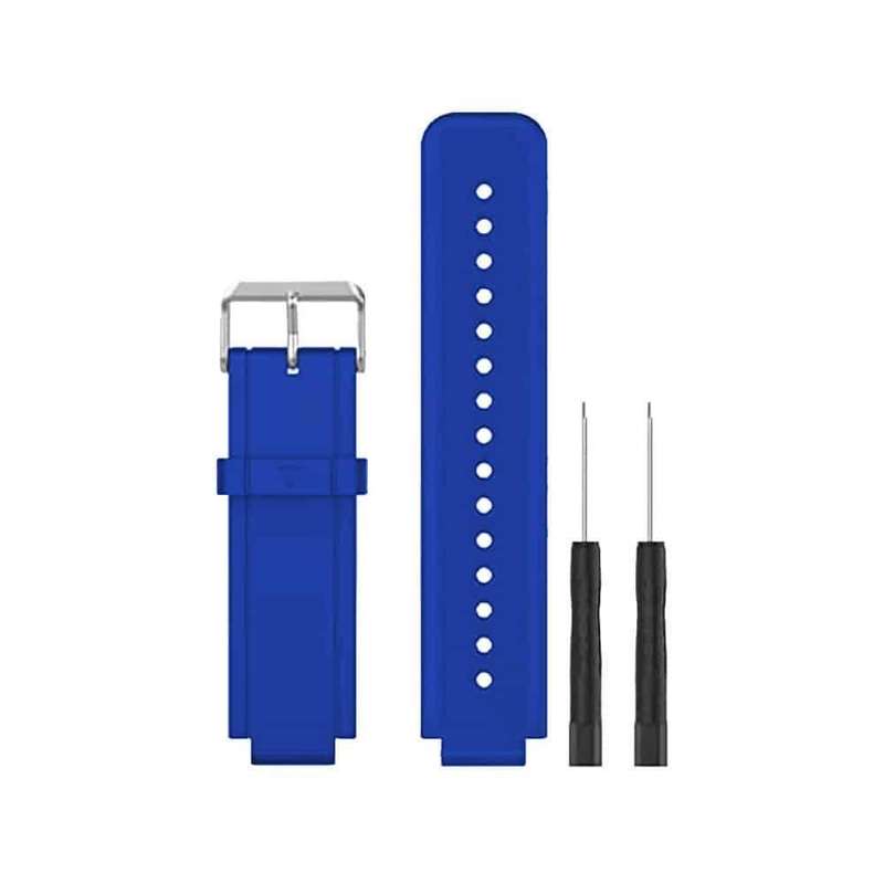 Silicone Strap for Garmin Vivoactive -Blue
