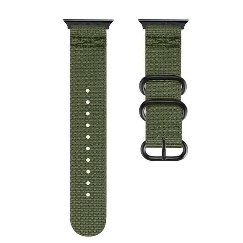 38/40/41mm Apple Watch nylon strap - Green